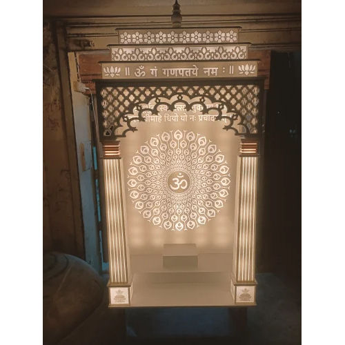 Durable Beutiful Korian Marble Mandir