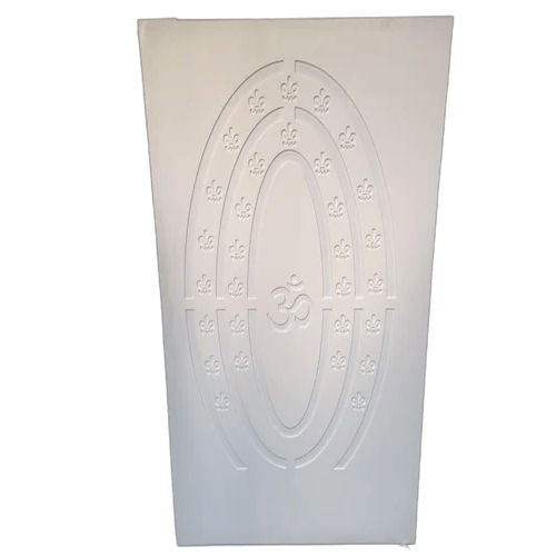 White Corian Acrylic Solid Surface Temple Wall