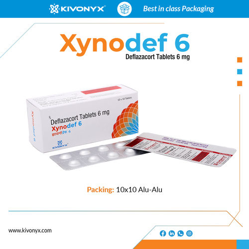 Deflazacort 6 mg Tablet