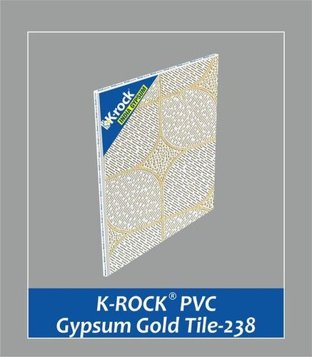 K-ROCK PVC GYPSUM TILE GOLD-238