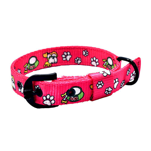 Dog Pink Collar - Color: As Per Availability