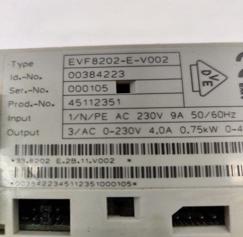LENZE EVF8202-E-V002 SERVO DRIVE