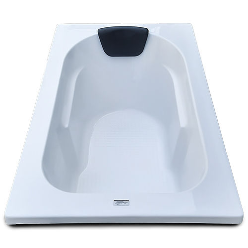 White Prestige 4 Ft X 2.5 Ft Fixed Bathtub