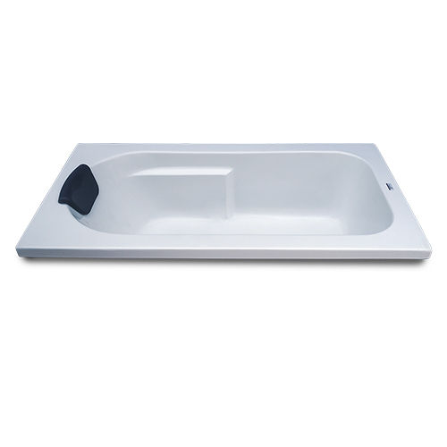 White Melody 5 Ft X 2.5 Ft Fixed Bathtub