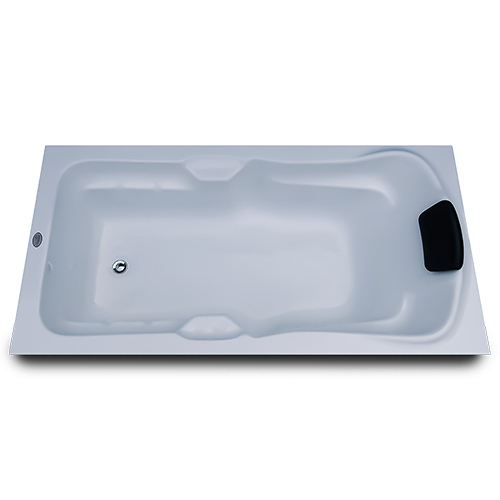 Elegant 6 ft x 3 ft Fixed Bathtub