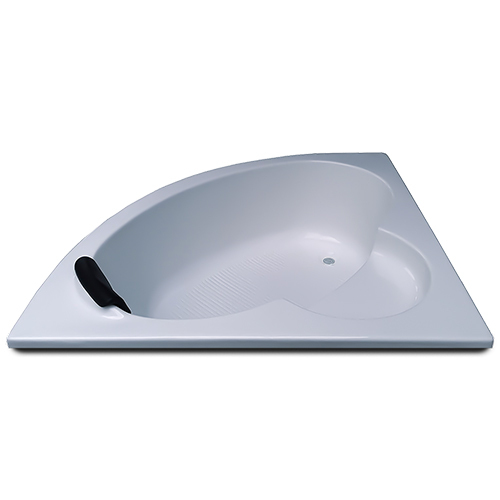 14 Leo 4.5 ft Corner Fixed Bathtub