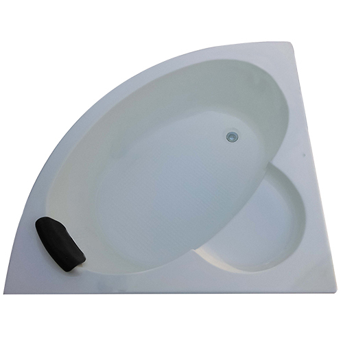 The Babe 4 ft Corner Freestanding Bathtub
