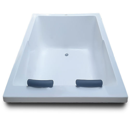 White 5 Ft X 4 Ft Freestanding Bathtub