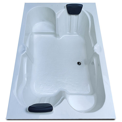 White Amazon 6 Ft X 4 Ft Freestanding Bathtub