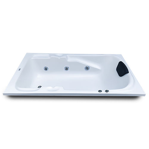 White Euro 5.5 Ft X 3 Ft Jacuzzi Bathtub