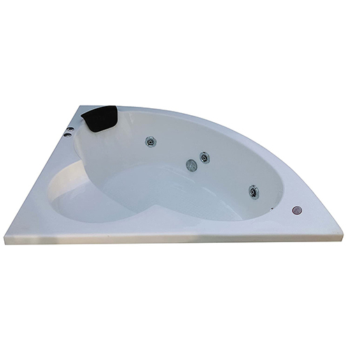 The Babe 4 ft Corner Jacuzzi Bathtub