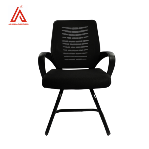 Adhunika Visitor Chair(Black)
