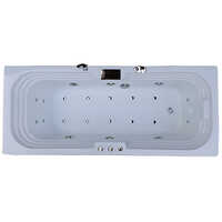 Combi-massage Bathtub - Color: White