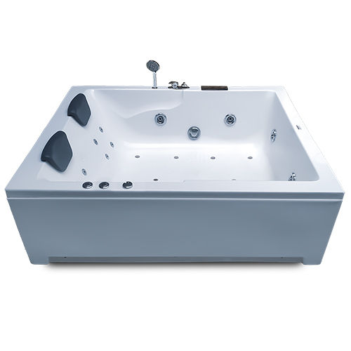 White 5 Ft X 4 Ft Combi-massage Bathtub