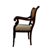 Adhunika Wooden Visitor Arm Chair