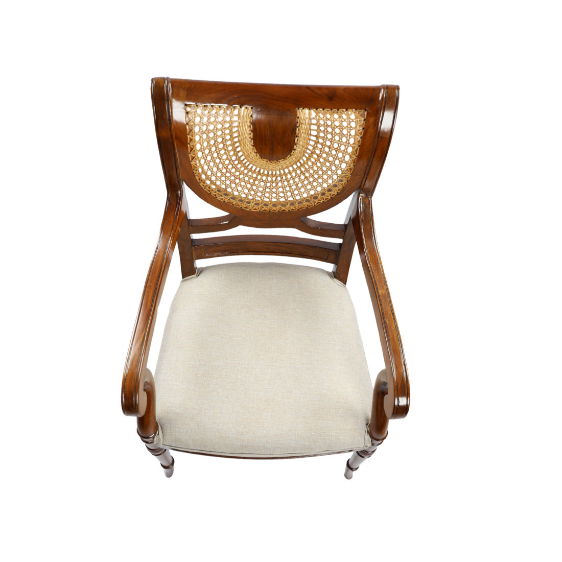 Adhunika Wooden Visitor Arm Chair