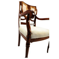 Adhunika Wooden Visitor Arm Chair