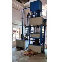 White And Blue Three Phase Deep Draw Die Fire Extinguishers Press