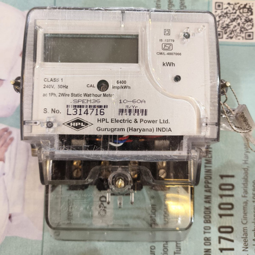 Hpl Single Phase Electrc Meter