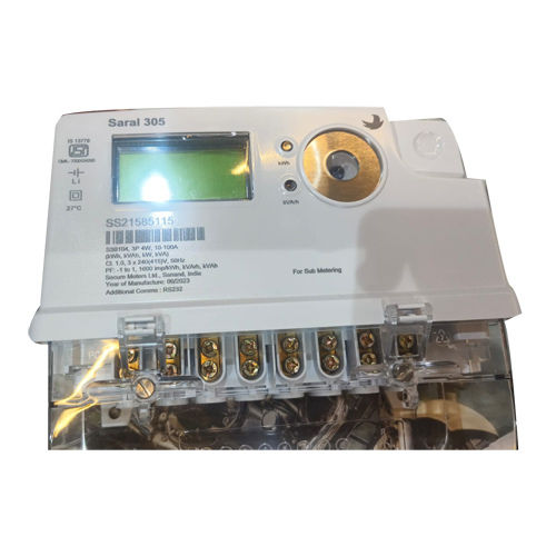 Saral 305 Electrc Meter - Color: As Per Availability