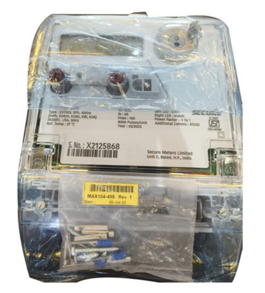 Secure Ltct Electric Meter - Color: As Per Availability