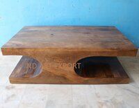 Coffee Table In Solid Mango Wood