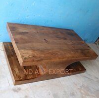 Coffee Table In Solid Mango Wood