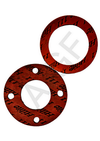 Asbestos N.m. Gaskets - Asbestos Material, Customizable Size And Shape, Red & Green Ring Gasket | Tailored Precision Fit For Diverse Applications