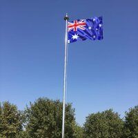 Outdoor Flag Pole