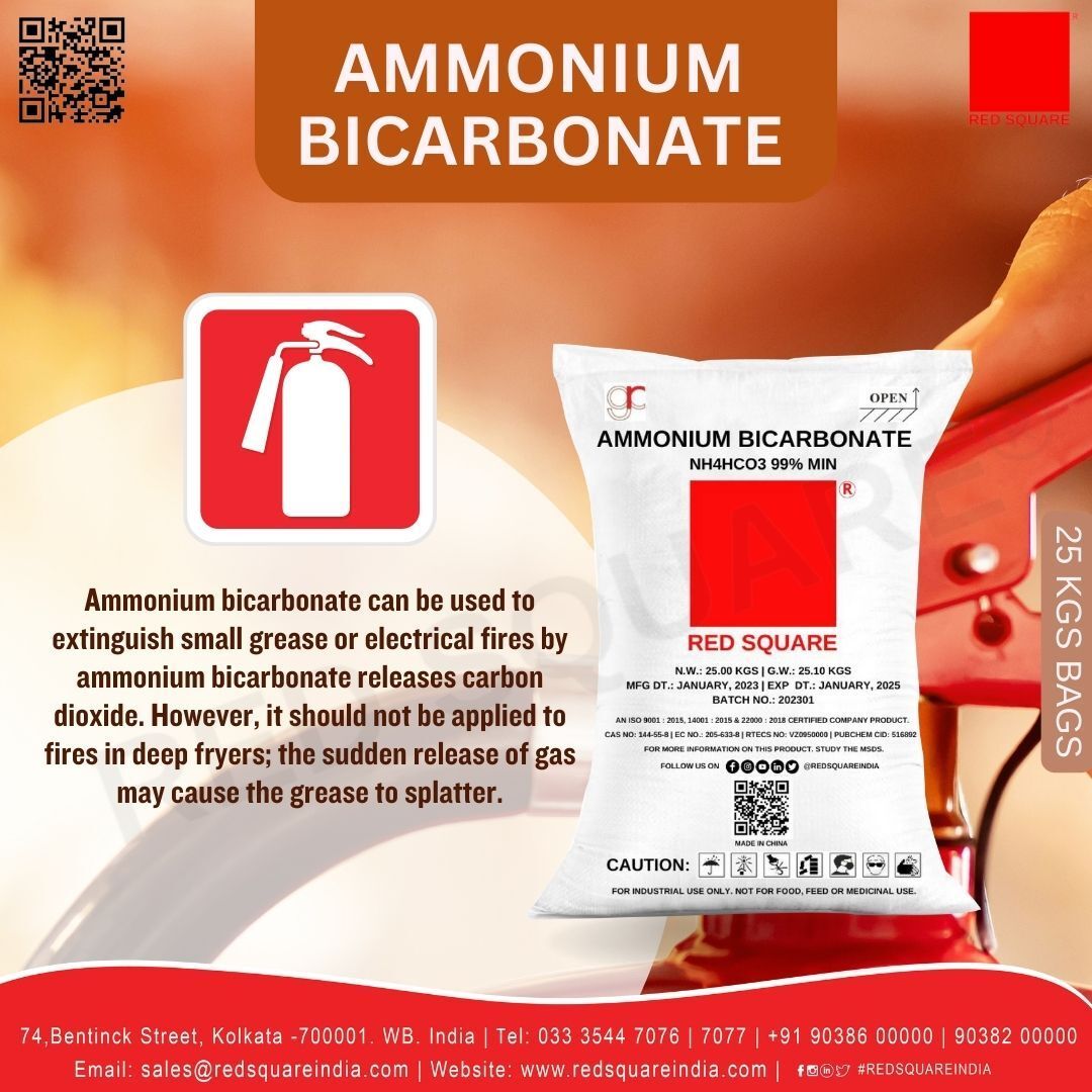 Ammonium Bicarbonate - Technical Grade - RED SQUARE