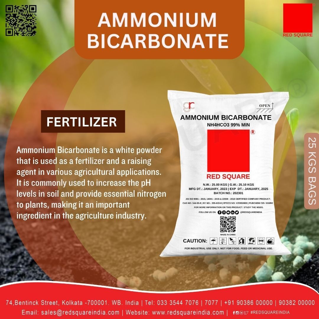 Ammonium Bicarbonate - Technical Grade - RED SQUARE