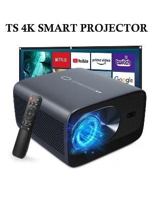 TS REAL 4K TRUE RESOLUTION  3840*2160P ANDROID PROJECTOR