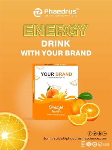 Instant Energy Drink - Enreached Vitamin C & Zinc (Your Brand )