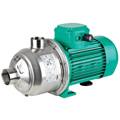 Silver And Green Wilo-Economy Mhi Pump