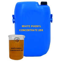 White Phenyl Concentrate 25X - Liquid Soap, 50 Kg Can, Black Color | Powerful Floor Cleaning, Refreshing Lemon Fragrance, ISO Certified, 2 Year Shelf Life