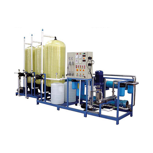 500LPH Industrial Reverse Osmosis Plant - Metal & FRP, Semi-Automatic Operation, Electric Drive Type, High Purity Ground Water Solution