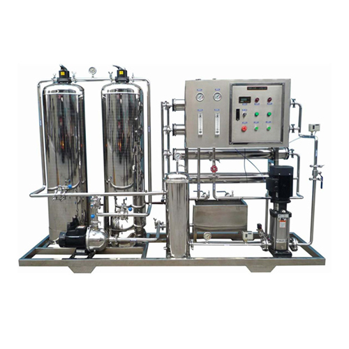 Semi Automatic 2000 Lph Fully Ss Deluxe Ro Plant