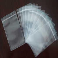 Transparent Zip Lock Pouch - High-quality Plastic, Various Sizes, Transparent Color, Durable And Versatile Warranty Included