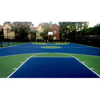Anti- Slid Resistant Badminton Court Flooring Service