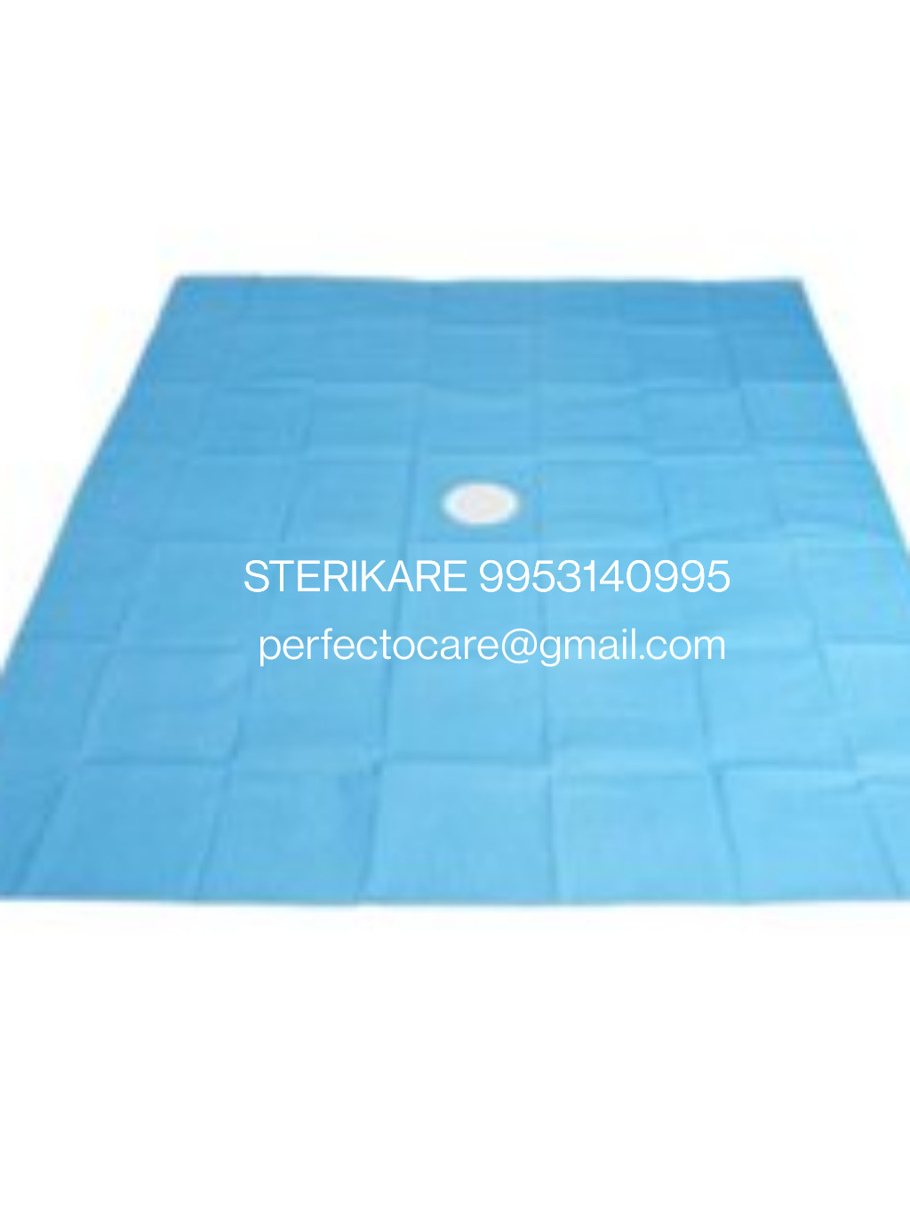 Disposable knee O Drape