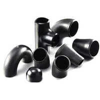 Alloy Steel Pipe Fittings - Astm A234 Wpb Grade, Black Oxide Coated, Round Shape For High-pressure Industrial Piping Systems | Socket Weld & Butt Weld Options, Durable Metal Seal