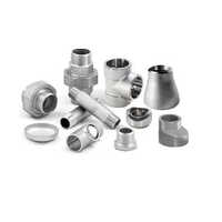 Monel Pipe Fittings - Monel 400/k500 Alloy, Customizable Size, Silver Color, High Pressure Resistance, Metal-sealed For Fluid Handling