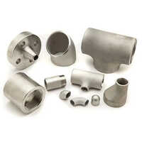 Monel Tube Fittings - Monel 400 & Monel K500 Alloy, Silver Color, High Pressure Rating, Metal-to-metal Sealing, Customizable Sizes