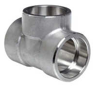 Nickel Alloy Forged Tee - Astm B564, 8.9 G/cmâ³ Density, Silver Color, 550 Mpa Tensile Strength, High Corrosion Resistance, Customizable Thickness