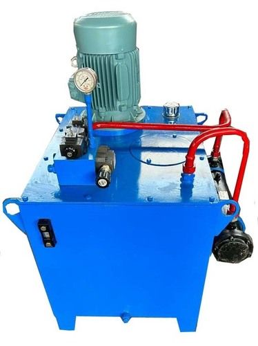 Blue Hydraulic Power Pack For Machine Tools