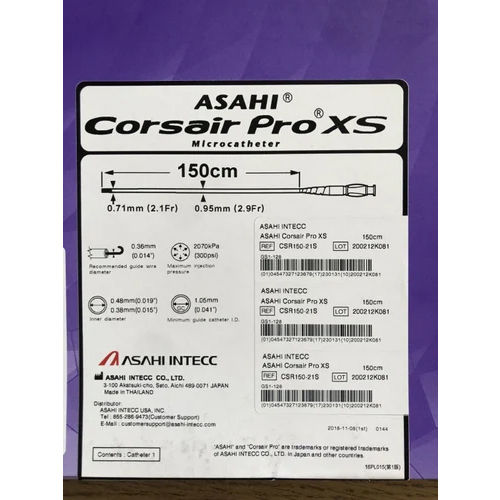 Asahi Corsair Pro Microcatheter Guide Wire Grade: Medical Grade