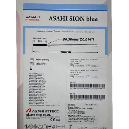 Asahi Sion Blue Guide Wire Grade: Medical Grade