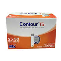 Contour Ts Blood Glucose Test Strip - Medical Grade, Single Use, Disposable , Compatible With Contour Ts Monitoring System