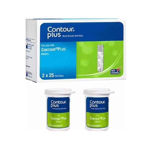 Contour Plus Blood Glucose Test Strips