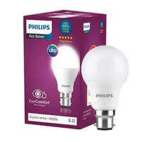 50w Philips Led Bulb - Durable Plastic, Bright White Color, 50 Watt Power | Suitable For Commercial And Household Use, Warranty Included